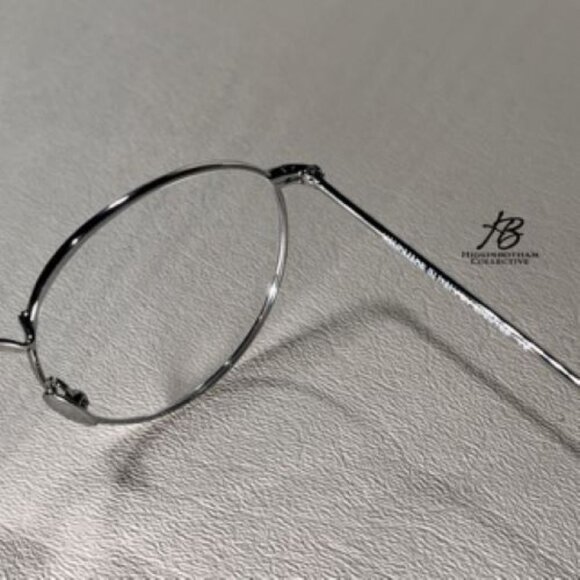 SPEKTRE P2 OPTICAL ROUND STAINLESS STEEL EYEGLASS FRAMES SILVER 50-20-135 NEW - Picture 16 of 16